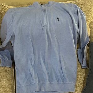 Big and tall 2XLT blue sweater. Never worn. No tags